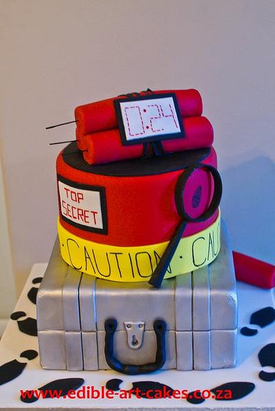 SPY cake - Cake by Edible Art Cakes