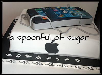 iphone cake  - Cake by Any Excuse for Cake
