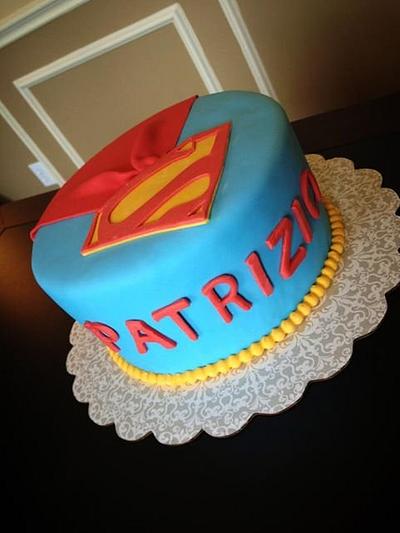 Superman cake - Cake by TheBakeryBoutique