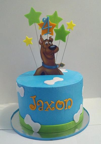 Scooby Doo Cake and Cupcakes - Cake by Kimberly Cerimele