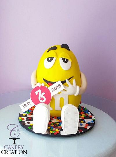 3D M&M cake for Mars Corp - Cake by Cakery Creation Liz Huber