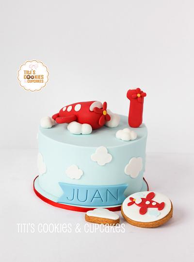 Plane Cake ^^ - Cake by Titi's Cookies 