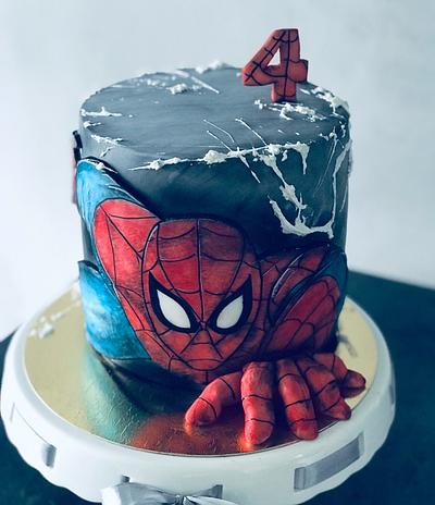 Spiderman - Cake by Teewsweet