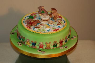 Teddy bears picnic - Cake by Suzanne Readman - Cakin' Faerie
