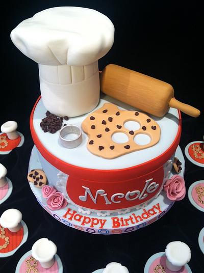 Chef Birthday - Cake by The Cake Diosa