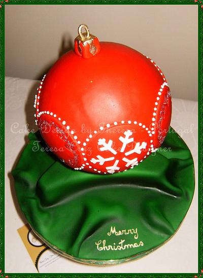 Christmas Ball! - Cake by TeresaCruz