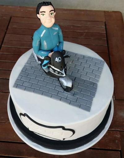 Motocycle - Cake by Dulce Victoria