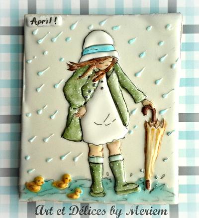 April Showers - Cake by artetdelicesbym
