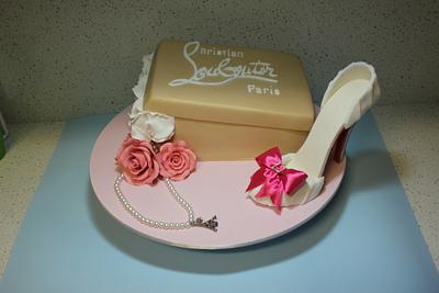 Louboutin Shoe Cake - Cake by SweetlyElegantCakes