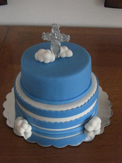 Baptism Cake - Cake by Tasha Faith