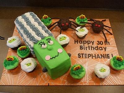 Halloween Birthday Cake - Cake by SweetBoutique