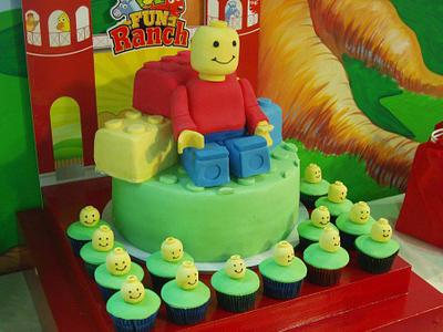 Lego Man Cake - Cake by Joy Lyn Sy Parohinog-Francisco