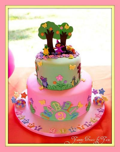 Dora Cake! - Cake by YummyTreatsbyYane