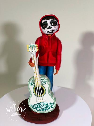 Coco Miguel, fondant cake decoration - Cake by Willow cake decorations