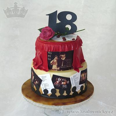 For Amateur Actors Birthday - Cake by Eva Kralova
