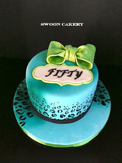 Leopard Print Cake - Cake by SwoonCakery