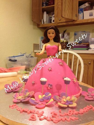 Barbie cake - Cake by Lisa Weathers