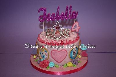 Disney Princess tiara cake - Cake by Daria Albanese