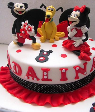 Love Mickey&Minnie! - Cake by COMANDATORT