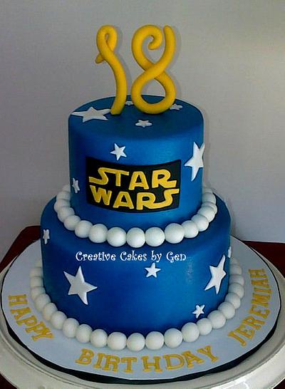 Star wars themed cake - Cake by Gen