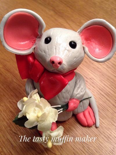 Izzy the Mouse and Lola the Rabbit  - Cake by Andrea 