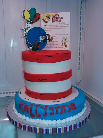 Dr. Seuss - Cake by Sonia Serrano