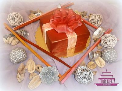 Christmas cake No.2 - Cake by Lenka Budinova - Dorty Karez