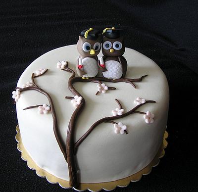 Owls - Cake by Anka