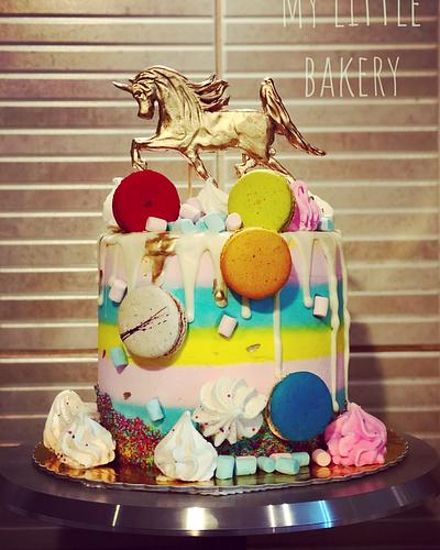 Unicorn cake  - Cake by Sandra Draskovic