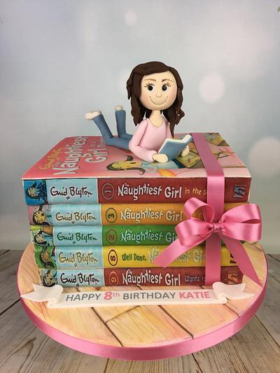 The Naughtiest girl birthday cake  - Cake by Melanie Jane Wright