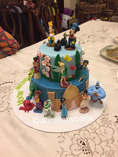 Disney cake - Cake by Baria