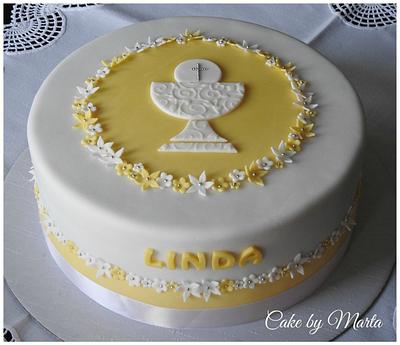 Communion cross cake - Palazzone 1960