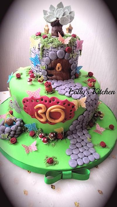The secret garden - Cake by LollysKitchen