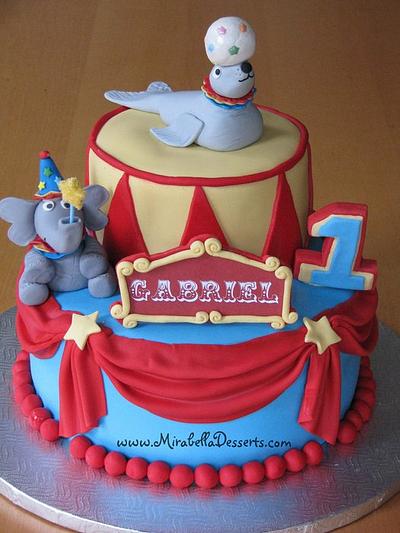 Circus Cake - Cake by Mira - Mirabella Desserts