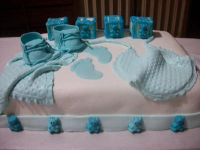 Baby Shower Cake  - Cake by Li'l Cakes and More