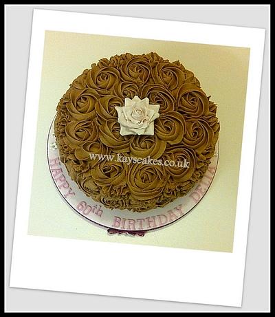 60th Birthday Cake - Cake by Kays Cakes