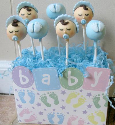 Baby Cake Pops - Cake by Sweet Creations
