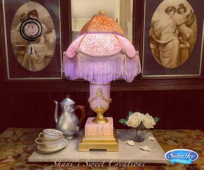 A Sweet Farewell to Downton - Lamp Cake - Cake by Shani's Sweet Creations