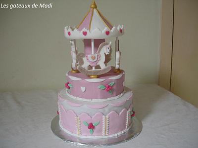 Carousel cake - Cake by ginaraicu