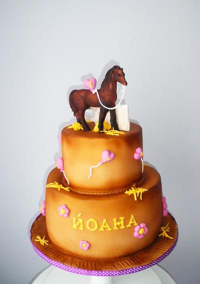 Horse cake - Cake by Rositsa Lipovanska