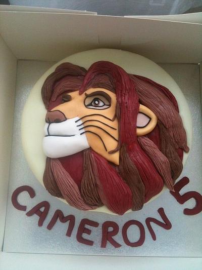 Lion King Cake - Cake by Louise