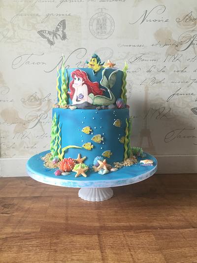 Little Mermaid Cake - Cake by Charlotte
