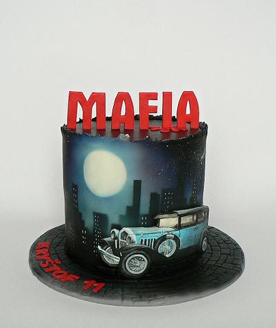 Mafia rules the night - Cake by Martina Matyášová