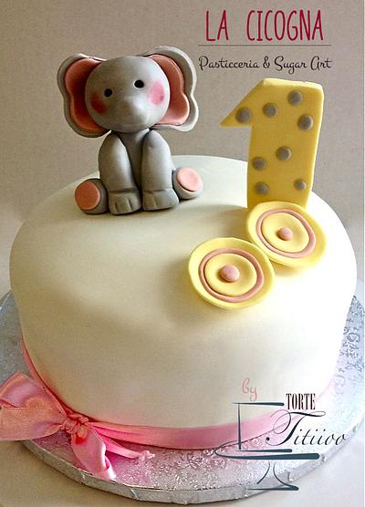 Little elephant - Cake by Torte Titiioo