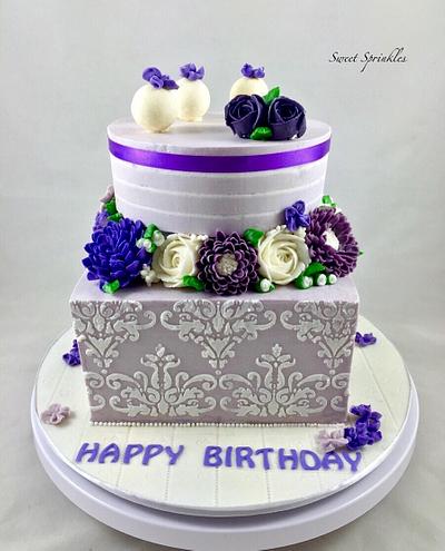 It's Purple - Cake by Deepa Pathmanathan