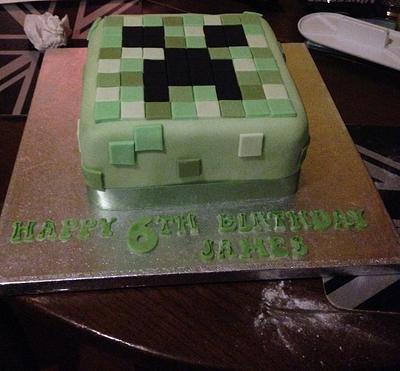 Minecraft Cake - Cake by SoozyCakes