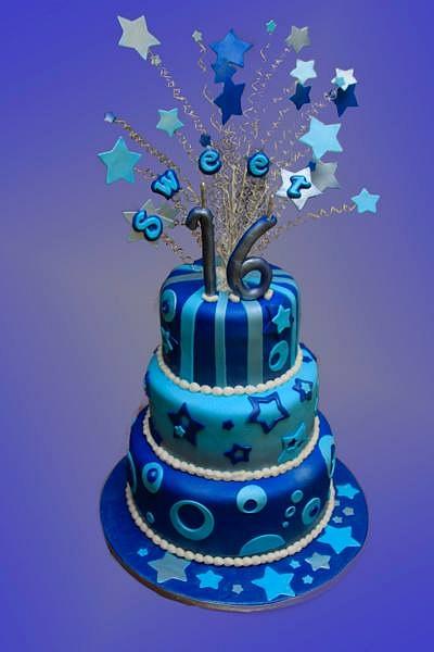 Sweet 16th Birthday Cake  - Cake by Tammi