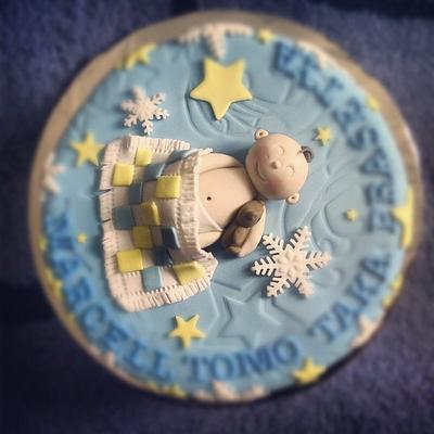 Baby boy cake - Cake by novita