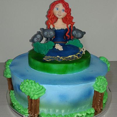 Merida cake  - Cake by Filomena