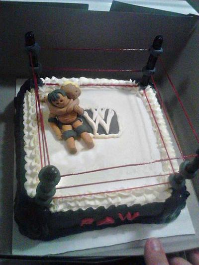 Wrestling Cake - Cake by Brenda